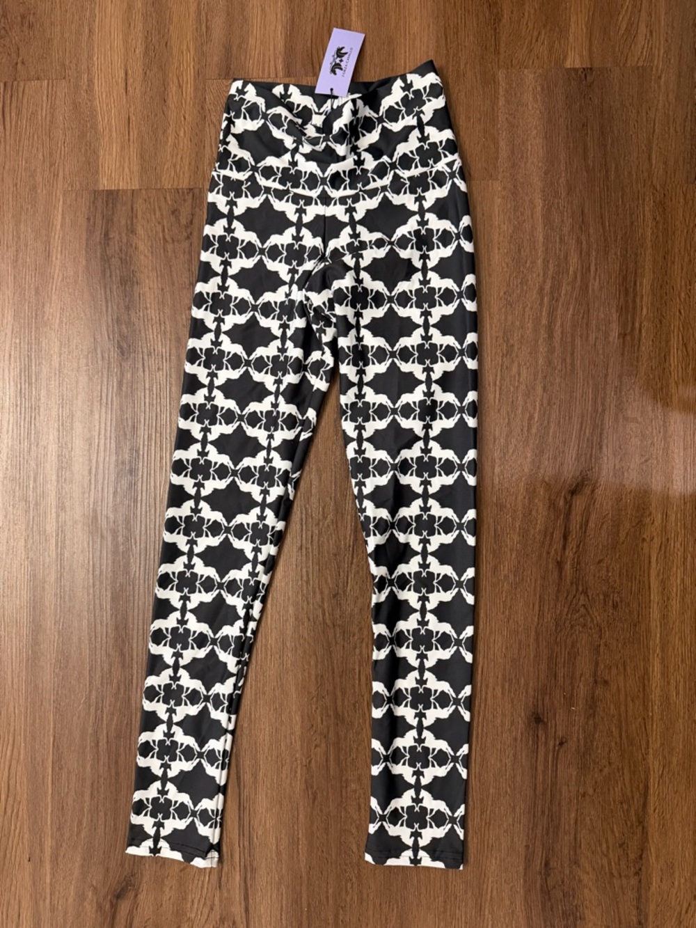Black & White Horse Silhouette Dress Top by Lorez Cavallo